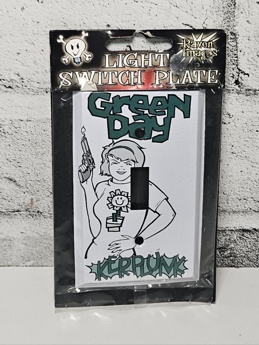 Green Day Kerplunk Light Switch Plate New Sealed Collectible
